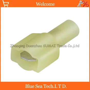 200pcs/lot MDFNY5.5-250 Yellow male cold-pressed terminal Insulated Terminal For 4.0-6.0mm2 ,12-10 AWG Wire 24A 
200pcs/lot MDFNY5.5-250 Yellow male cold-pressed terminal Insulated Terminal For 4.0-6.0mm2 ,12-10 AWG Wire 24A