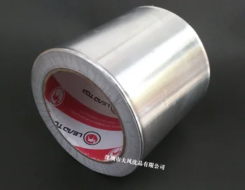 10pcs PACK, Foil Tape Aluminum Silver Tape, Thermal Conductive Tape / 100mm Width / 20m length per roll / 0.1mm thickness
10pcs PACK, Foil Tape Aluminum Silver Tape, Thermal Conductive Tape / 100mm Width / 20m length per roll / 0.1mm thickness