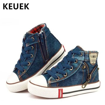 NEW 2020 Children Canvas Shoes Sport Breathable Boys Sneakers Brand Kids Shoes Girls Jeans Denim Casual Child Flat Boots 25-37
NEW 2020 Children Canvas Shoes Sport Breathable Boys Sneakers Brand Kids Shoes Girls Jeans Denim Casual Child Flat Boots 25-37