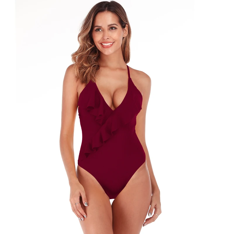 Z-LAI 2019 New One Piece Swimsuit women Falbala V Neck Striped swimwear Costume Ruffles Bathing Suit Padded Monokini Beachwear
Z-LAI 2019 New One Piece Swimsuit women Falbala V Neck Striped swimwear Costume Ruffles Bathing Suit Padded Monokini Beachwear