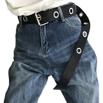 Long Personality casual Rivet circle black metal belts female students jean canvas waist belts tide silver pin buckle Men lady
Long Personality casual Rivet circle black metal belts female students jean canvas waist belts tide silver pin buckle Men lady