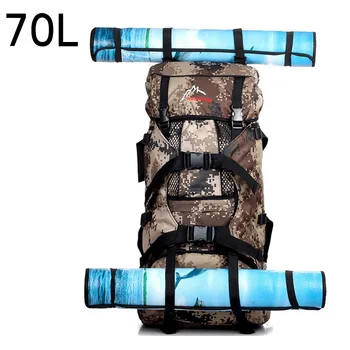 Outdoor 70L High Capacity Mountaineering Hiking Backpack Military Camouflage Bag Tactical Molle Camping Canvas Travel Tent Belt
Outdoor 70L High Capacity Mountaineering Hiking Backpack Military Camouflage Bag Tactical Molle Camping Canvas Travel Tent Belt