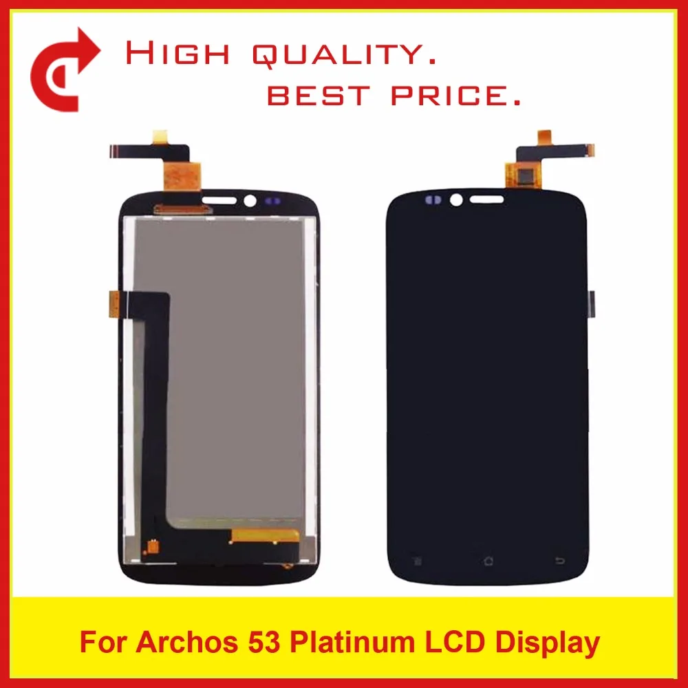 High Quality 5.3" For Archos 53 Platinum Lcd Display Screen Free Shipping Tracking Numner Code
