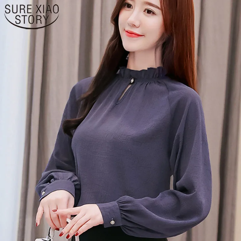 fashion long sleeves women tops and blouses office lady women clothes blusas New 2019 spring Chiffon blouse women shirts 1854 50
fashion long sleeves women tops and blouses office lady women clothes blusas New 2019 spring Chiffon blouse women shirts 1854 50