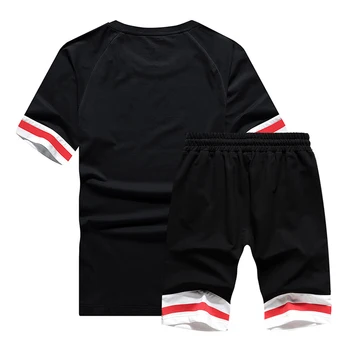 Men Casual Athletic Breathable Short Sleeve Round Collar Print T-Shirt + Shorts Fashion Set
Men Casual Athletic Breathable Short Sleeve Round Collar Print T-Shirt + Shorts Fashion Set