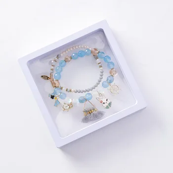Bracelet jewelry box Packaging Blue Bangle Bracelet Paper Gift Boxes Caixa de pulseira
Bracelet jewelry box Packaging Blue Bangle Bracelet Paper Gift Boxes Caixa de pulseira