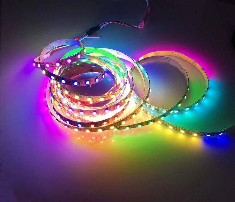 3M 180Leds SK6812IC SMD5050 Flexible strip light 60leds/m Individually Addressable 5V full Dream color Non-waterproof 5mm(Width)
3M 180Leds SK6812IC SMD5050 Flexible strip light 60leds/m Individually Addressable 5V full Dream color Non-waterproof 5mm(Width)
