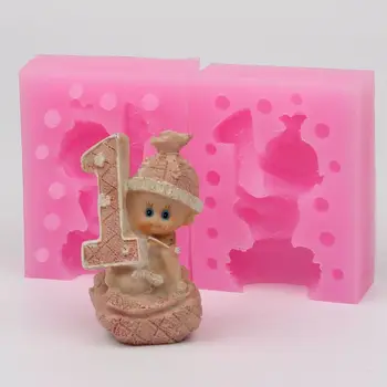 3D Small baby birthday Gift silicone Craft mold Handmade Candle Soap Making Clay Molds
3D Small baby birthday Gift silicone Craft mold Handmade Candle Soap Making Clay Molds