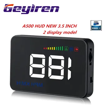 GEYIREN 2018 A500 HUD Car Overspeed Alarm Water Temperature Alarm OBDII or EU OBD interface Reflective Film Car-styling
GEYIREN 2018 A500 HUD Car Overspeed Alarm Water Temperature Alarm OBDII or EU OBD interface Reflective Film Car-styling