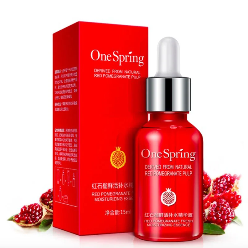 Red pomegranate Moisturizing Essence Anti-Aging Wrinkle Skin Care Whitening Ageless Acne Treatment Anti Winkles Lift Firming
Red pomegranate Moisturizing Essence Anti-Aging Wrinkle Skin Care Whitening Ageless Acne Treatment Anti Winkles Lift Firming