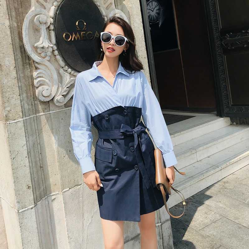 LANMREM 2019 new summer fashion women clothes turn-down collar full sleeves patchwork shirt striped blouse WG80917L
LANMREM 2019 new summer fashion women clothes turn-down collar full sleeves patchwork shirt striped blouse WG80917L