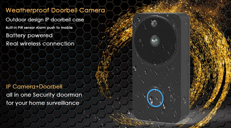 CTVMAN IP Video Door Phone Digital Outdoor Electronic Doorman with Camera Wi-fi Video Doorbell Home Intercoms Wireless Doorphone7