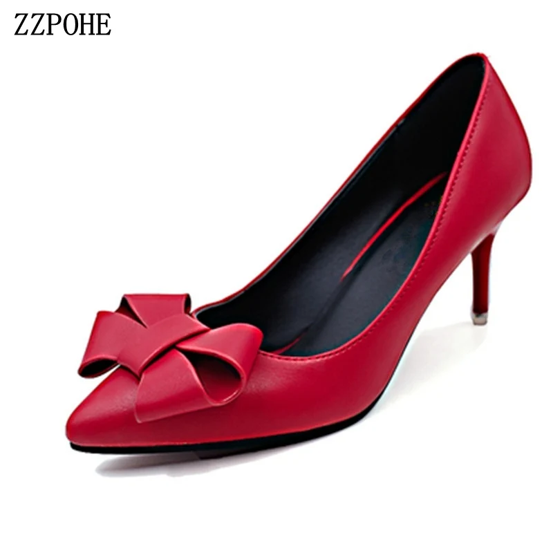 ZZPOHE 2018 Spring Autumn Fashion Women Pumps Woman PU Leather pointed toe High Heels Shoes Ladies Sexy Party Single Shoes
ZZPOHE 2018 Spring Autumn Fashion Women Pumps Woman PU Leather pointed toe High Heels Shoes Ladies Sexy Party Single Shoes
