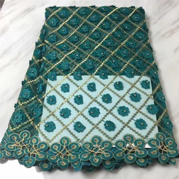 Green Nigerian Lace Fabrics 5yards Latest French African Laces 2018 Beaded Women French Lace Sale African Fabric For Wedding 
Green Nigerian Lace Fabrics 5yards Latest French African Laces 2018 Beaded Women French Lace Sale African Fabric For Wedding