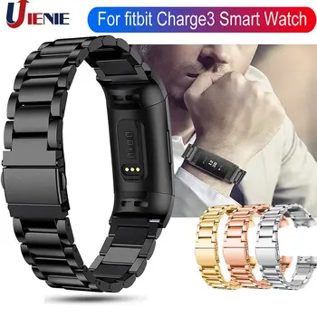 Stainless Steel Watch Band Strap for Fitbit Charge 3 Smart Bracelet Wristband Luxury Replacement Watchband with Connector
Stainless Steel Watch Band Strap for Fitbit Charge 3 Smart Bracelet Wristband Luxury Replacement Watchband with Connector