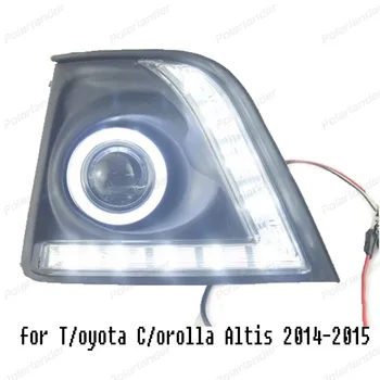 2 PCS car Accessories LED DRL For T/oyota C/orolla Altis 2014 2015 Fog Lamp Signal Daytime Running Light Car Styling
2 PCS car Accessories LED DRL For T/oyota C/orolla Altis 2014 2015 Fog Lamp Signal Daytime Running Light Car Styling