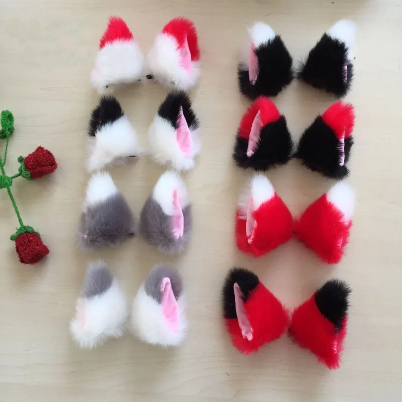 HOT Playful Anime Costume Cat Fox Ears Long Faux-Fur Hair Clip Pair Party Birthday Cosplay
HOT Playful Anime Costume Cat Fox Ears Long Faux-Fur Hair Clip Pair Party Birthday Cosplay