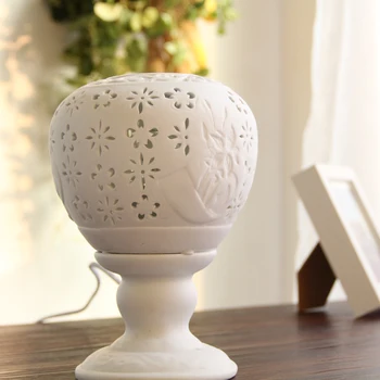 Creative Fragrance Lights Plugs Essential Oil Stove Bedside Lamps Bedroom Ceramic Table Lamps Smoke Furnace Living Room Gifts
Creative Fragrance Lights Plugs Essential Oil Stove Bedside Lamps Bedroom Ceramic Table Lamps Smoke Furnace Living Room Gifts