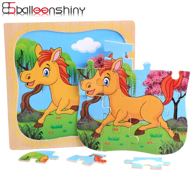 BalleenShiny Wooden Puzzle Animal Baby Educational Toys Creative Developmental Jigsaw Puzzle Montessori Toys for Children Gift
BalleenShiny Wooden Puzzle Animal Baby Educational Toys Creative Developmental Jigsaw Puzzle Montessori Toys for Children Gift