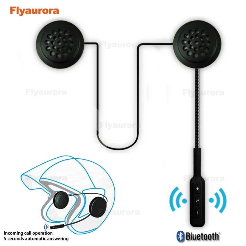 Беспроводная bluetooth-гарнитура с защитой от помех мотоциклетный шлем наушники