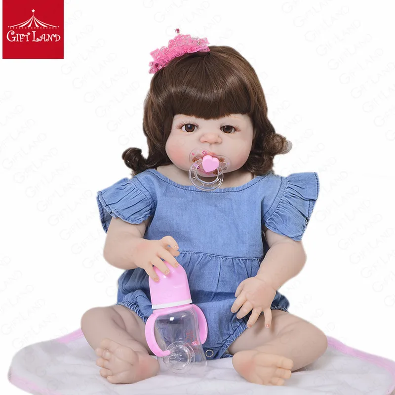 Reborn Baby Doll Full Silicone Victoria Boneca Newborn Princess Bebe Reborn Corpo De Silicone Inteiro Realista Bed Time Playmate
Reborn Baby Doll Full Silicone Victoria Boneca Newborn Princess Bebe Reborn Corpo De Silicone Inteiro Realista Bed Time Playmate