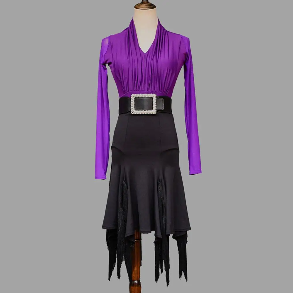 2019 latin dance skirt sexy women top costume Samba Tango kinds of tassels Dresses competition Performamnce salsa Lady Latin
2019 latin dance skirt sexy women top costume Samba Tango kinds of tassels Dresses competition Performamnce salsa Lady Latin