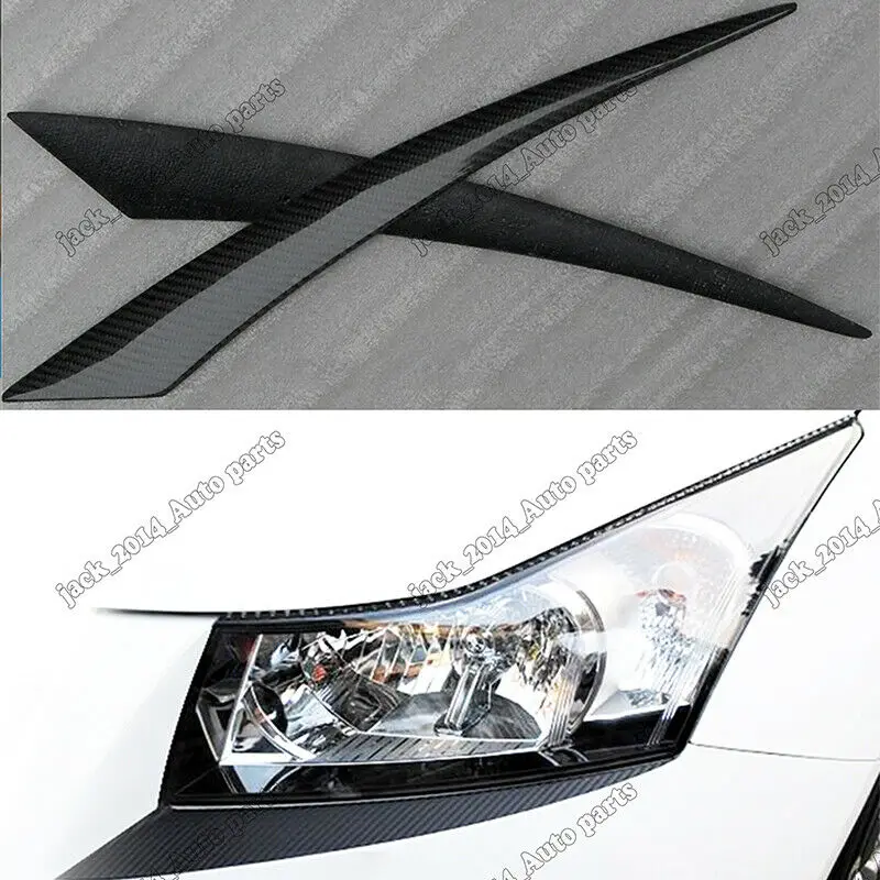 For Chevrolet Cruze 2009 2010 2011 2012 2013 2014 Real Carbon fiber Front Headlight Eyelid Eyebrow Cover Trim
For Chevrolet Cruze 2009 2010 2011 2012 2013 2014 Real Carbon fiber Front Headlight Eyelid Eyebrow Cover Trim