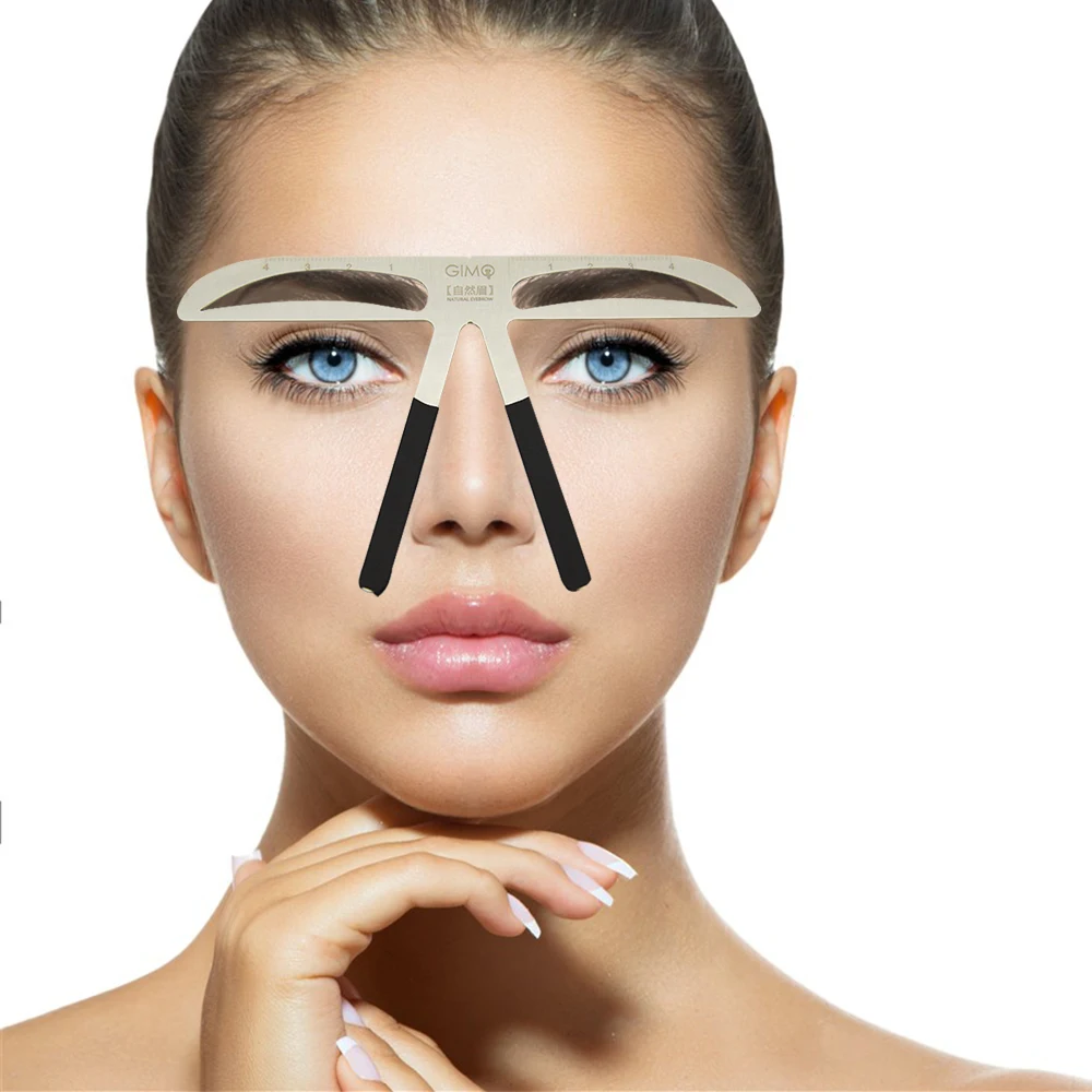 Фото Aesthetica Cosmetics tool eyebrown Stencils Eyebrow Eyebrows Grooming Stencil Shaping Templates DIY -natural eyebrow | Красота и