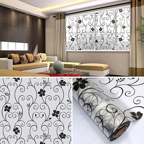HOT SALE! Removable UV Proof Black Flower Leaf Vine Frosted Glass Window Sticker Decal
HOT SALE! Removable UV Proof Black Flower Leaf Vine Frosted Glass Window Sticker Decal