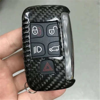 For Land Rover Range Rover Evoque/Jaguar Real Carbon Glass Fiber Car Key Pack Cover Key Case Holder Shell Keychain Accessories
For Land Rover Range Rover Evoque/Jaguar Real Carbon Glass Fiber Car Key Pack Cover Key Case Holder Shell Keychain Accessories