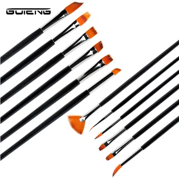 12Pcs Artist Oil Watercolor Gouache Paint Brushes Different Shape Round Pointed Tip Nylon Hair Painting Brush Set Art Supplies
12Pcs Artist Oil Watercolor Gouache Paint Brushes Different Shape Round Pointed Tip Nylon Hair Painting Brush Set Art Supplies