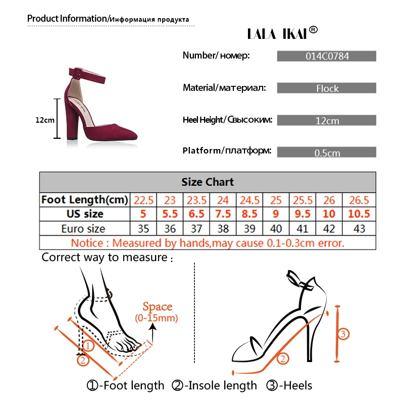 Женские свадебные туфли на высоком каблуке 12 см с ремешком|platform pumps|brand pumpspumps brand |