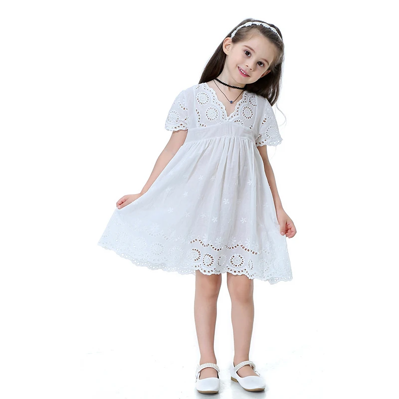 Baby Girls Dress 2019 Summer Floral Tiny Cottons Princess Birthday Party Dress Kids Dresses For Girls Kids Costume White Dress
Baby Girls Dress 2019 Summer Floral Tiny Cottons Princess Birthday Party Dress Kids Dresses For Girls Kids Costume White Dress
