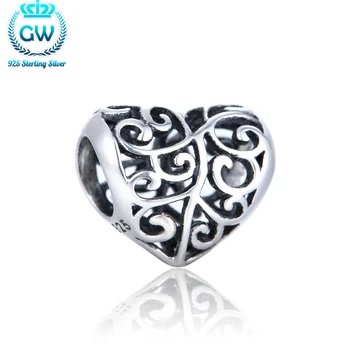 Romantic Love Heart Jewellery 925 Sterling Silver Beads Charms Fit Brand Bracelet Snake Chain GW Brand Jewellery T022B
Romantic Love Heart Jewellery 925 Sterling Silver Beads Charms Fit Brand Bracelet Snake Chain GW Brand Jewellery T022B