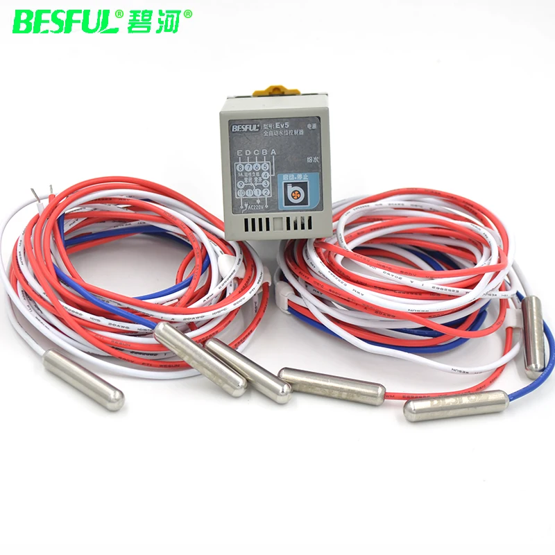 Automatic water level controller solar single and double tank liquid level control switch water tower water meter Bihe EV5
Automatic water level controller solar single and double tank liquid level control switch water tower water meter Bihe EV5