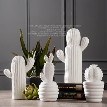 Modern ceramic Carving cactus home decoration crafts handicraft ceramic plant figurines & Miniatures creative wedding gifts
Modern ceramic Carving cactus home decoration crafts handicraft ceramic plant figurines & Miniatures creative wedding gifts