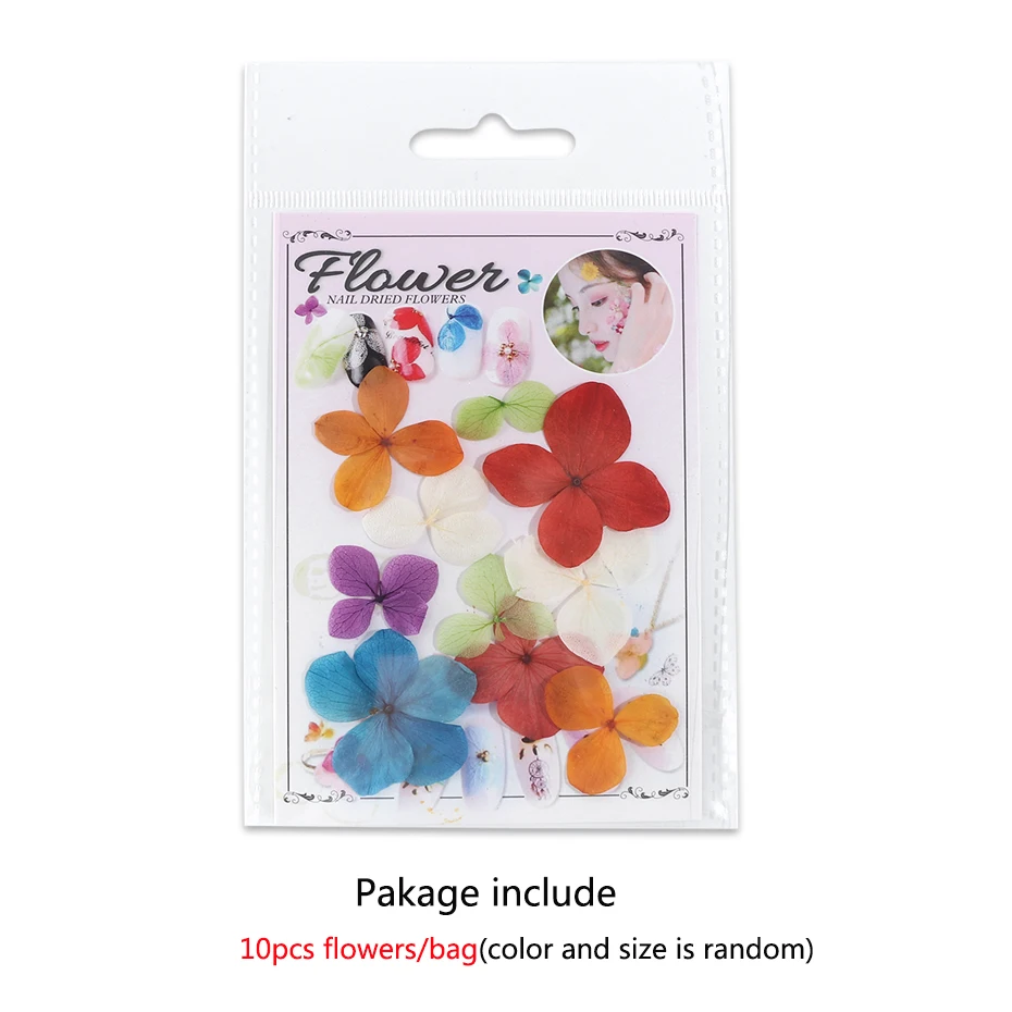 50pcs Nail Dried Flower 3D Nail Art Decorations Natural Real Stickers Sliders Manicure Design UV Gel Polish Jewelry Tips LA980 (8)