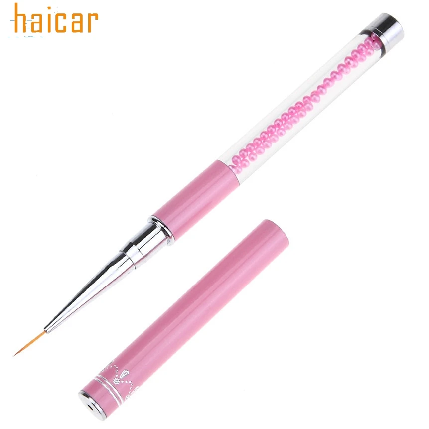 HAICAR ColorWomen 1PC Nail Art Brush Beads Clear Plastic Handle Nails Drawing Polish Pens 170328 Drop Shipping
HAICAR ColorWomen 1PC Nail Art Brush Beads Clear Plastic Handle Nails Drawing Polish Pens 170328 Drop Shipping