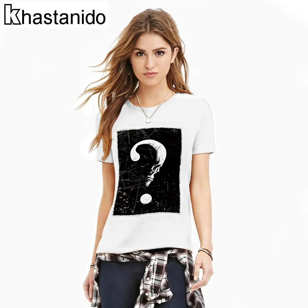 2018 Summer New T Shirt Women Question Mark Pattern 3d Print Tees Casual O-Neck Short Sleeve White Tops Oversized Couple Clothes
2018 Summer New T Shirt Women Question Mark Pattern 3d Print Tees Casual O-Neck Short Sleeve White Tops Oversized Couple Clothes