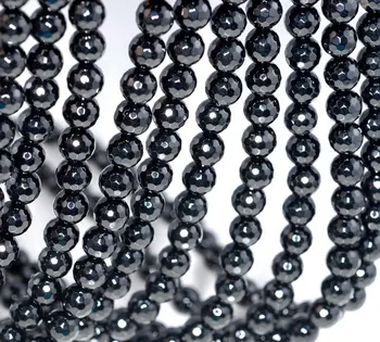 6mm Noir Black Agate Onyx Gemstone Black Micro Faceted Round Loose Beads 15.5 inch Full Strand (90182757-115)
6mm Noir Black Agate Onyx Gemstone Black Micro Faceted Round Loose Beads 15.5 inch Full Strand (90182757-115)