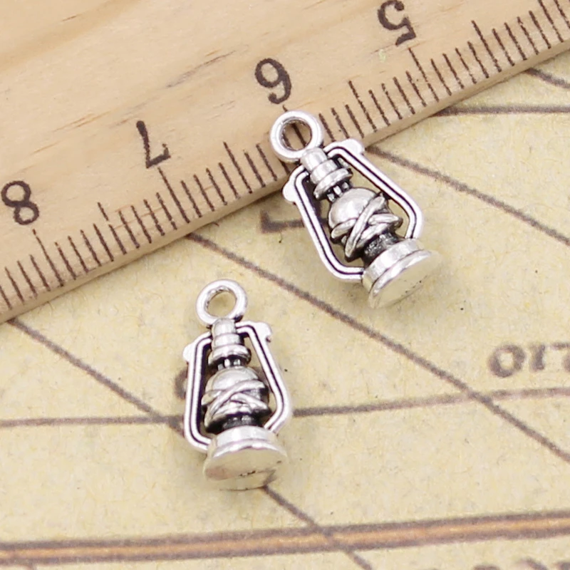 20pcs Charms Ancient Oil Lamp 16x8x6mm Tibetan Bronze Silver Color Pendants Antique Jewelry Making DIY Handmade Craft
20pcs Charms Ancient Oil Lamp 16x8x6mm Tibetan Bronze Silver Color Pendants Antique Jewelry Making DIY Handmade Craft