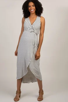 Pregnant Women Dress Striped V-neck Sleeveless Nursing Dress Loose Straps Pregnant Mother Breastfeeding Clothes Care Clothing
Pregnant Women Dress Striped V-neck Sleeveless Nursing Dress Loose Straps Pregnant Mother Breastfeeding Clothes Care Clothing