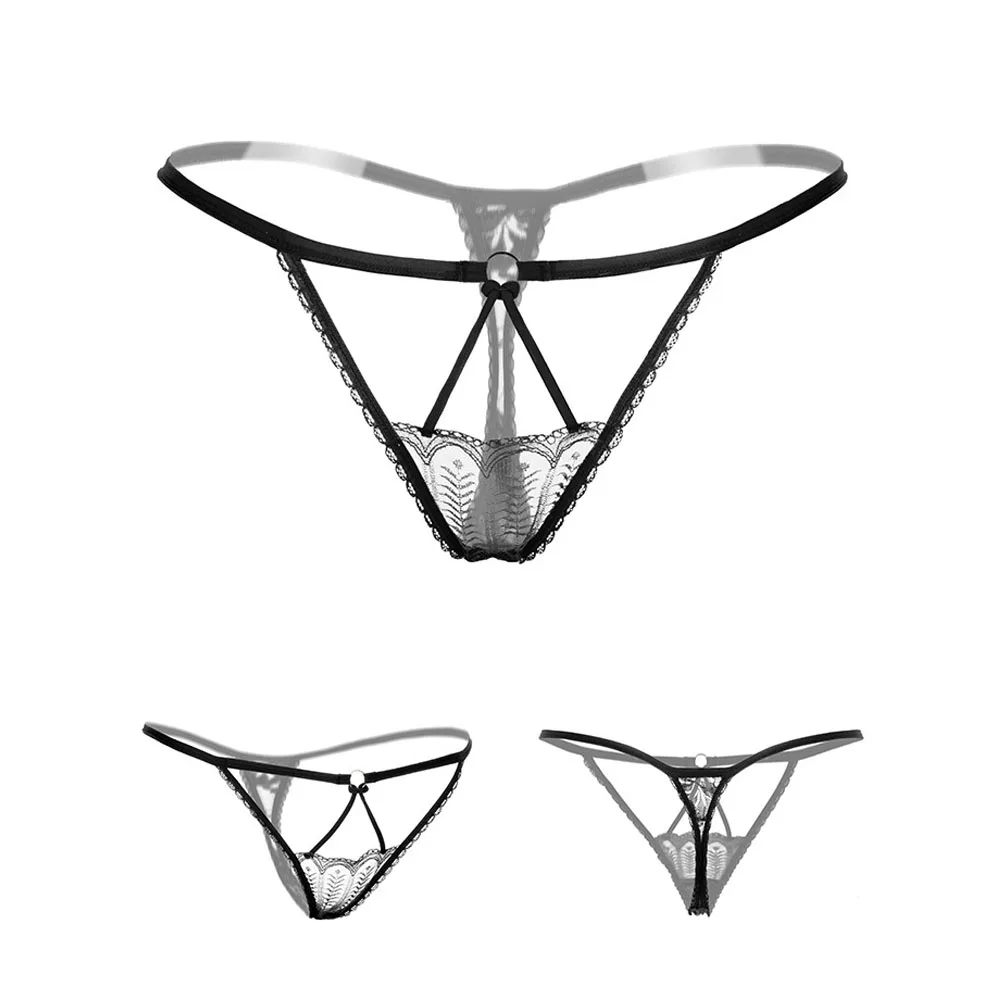 New Women's Fashion Sexy Lingerie Lace G-String Panties Underwear Low Waist Transparent Lace Panties Thong Seamless Underpants
New Women's Fashion Sexy Lingerie Lace G-String Panties Underwear Low Waist Transparent Lace Panties Thong Seamless Underpants