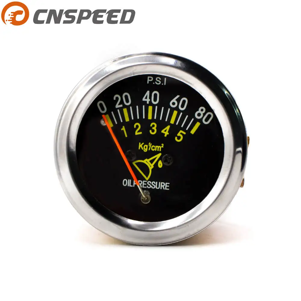 Free Shipping CNSPEED 12v 52mm 2inch Car Mechanical AUTO Oil Pressure Gauge 0-80 Psi Car Oil Pressure meter Gauge
Free Shipping CNSPEED 12v 52mm 2inch Car Mechanical AUTO Oil Pressure Gauge 0-80 Psi Car Oil Pressure meter Gauge