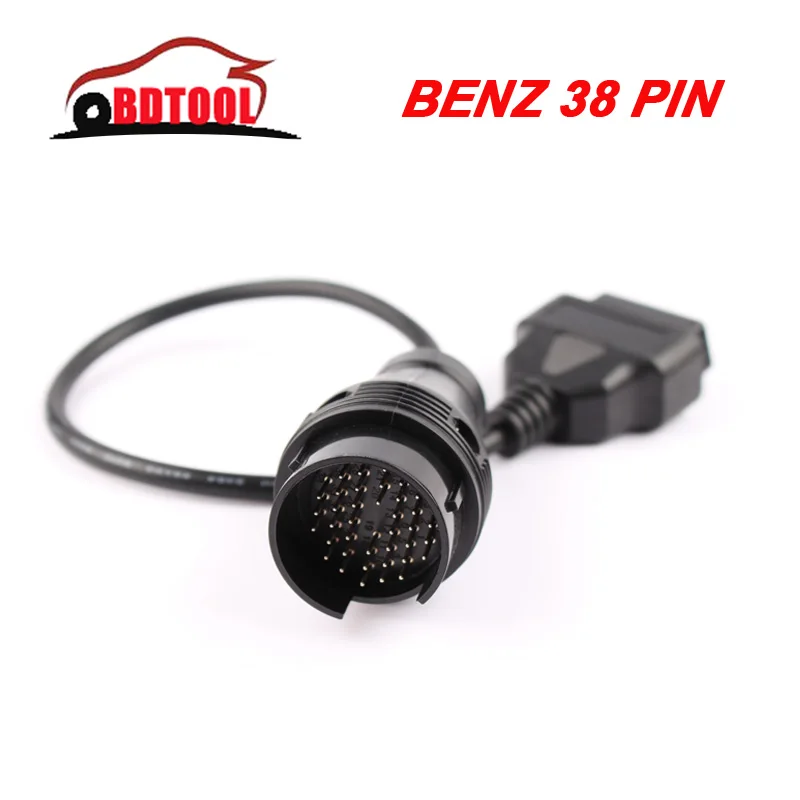 Mer-cedes Ben-z MB 38 Pin MB 38Pin Male to OBD OBD2 OBDII DLC 16 Pin 16Pin Female Car Diagnostic Tool Adapter Converter Cable
Mer-cedes Ben-z MB 38 Pin MB 38Pin Male to OBD OBD2 OBDII DLC 16 Pin 16Pin Female Car Diagnostic Tool Adapter Converter Cable