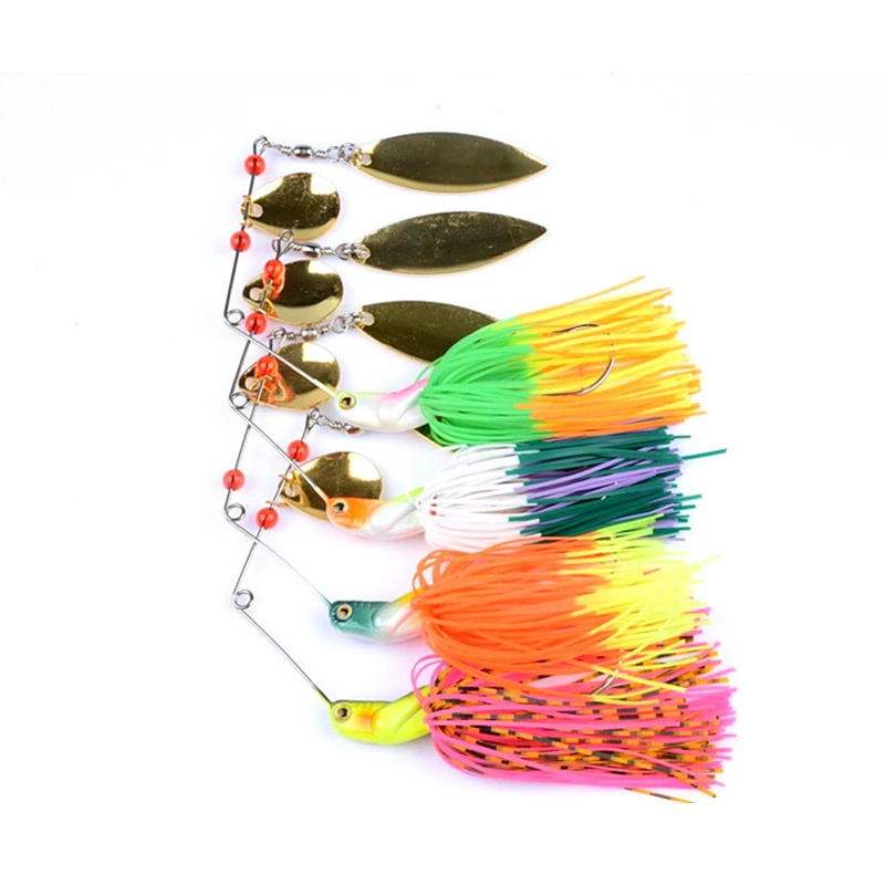 4PCS/Lot Cheater Swimbaits Spinner Fishing Lures 20.5g Finesse Chatter Spinnerbait Metal Lure 2018 Latest Fishing Bass Bait
4PCS/Lot Cheater Swimbaits Spinner Fishing Lures 20.5g Finesse Chatter Spinnerbait Metal Lure 2018 Latest Fishing Bass Bait