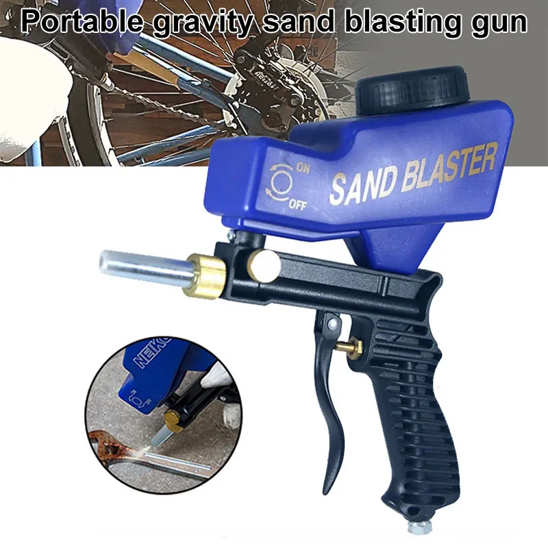 2019 Newly Gravity Feed Air Sand Blastinggun Rust Paint Oil Removal Portable Tools
2019 Newly Gravity Feed Air Sand Blastinggun Rust Paint Oil Removal Portable Tools