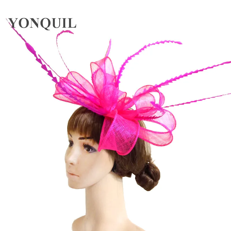 Big black bowknot sinamay fascinator hat derby kenturky millinery hot pink cocktail headwear nice bridal hair accessoires MYQ035
Big black bowknot sinamay fascinator hat derby kenturky millinery hot pink cocktail headwear nice bridal hair accessoires MYQ035