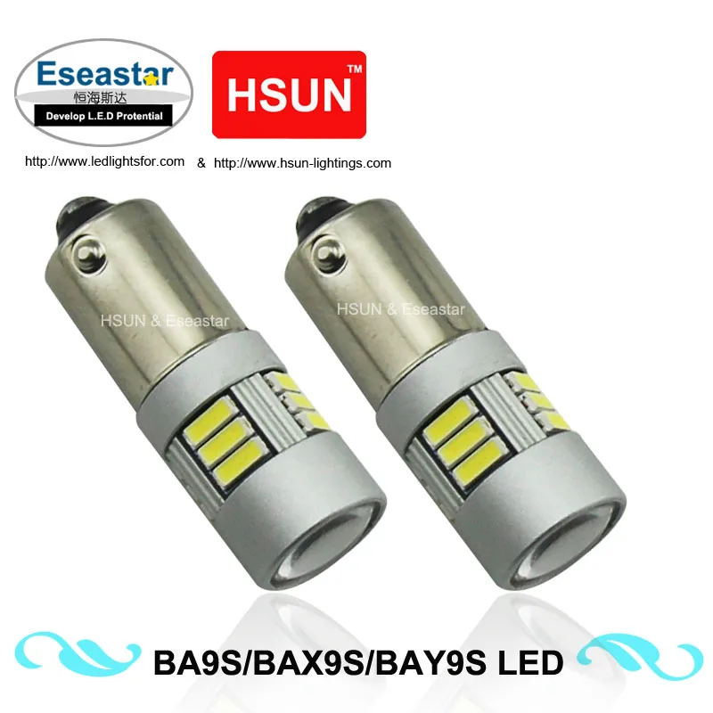 eseastar 2pcs ba9s 15SMD 4101 LED Canbus Error Free auto red yellow Light Car Wedge Tail Side Bulb 12-24V
eseastar 2pcs ba9s 15SMD 4101 LED Canbus Error Free auto red yellow Light Car Wedge Tail Side Bulb 12-24V