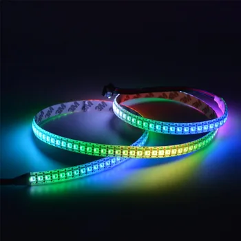 5V APA102C Flexible LED Strip Ribbon Tape SK982 144 LEDs 5050 RGB Individually Addressable Black White FPC Waterproof IP20/65/67
5V APA102C Flexible LED Strip Ribbon Tape SK982 144 LEDs 5050 RGB Individually Addressable Black White FPC Waterproof IP20/65/67